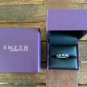 Gorgeous Platinum channel set ring